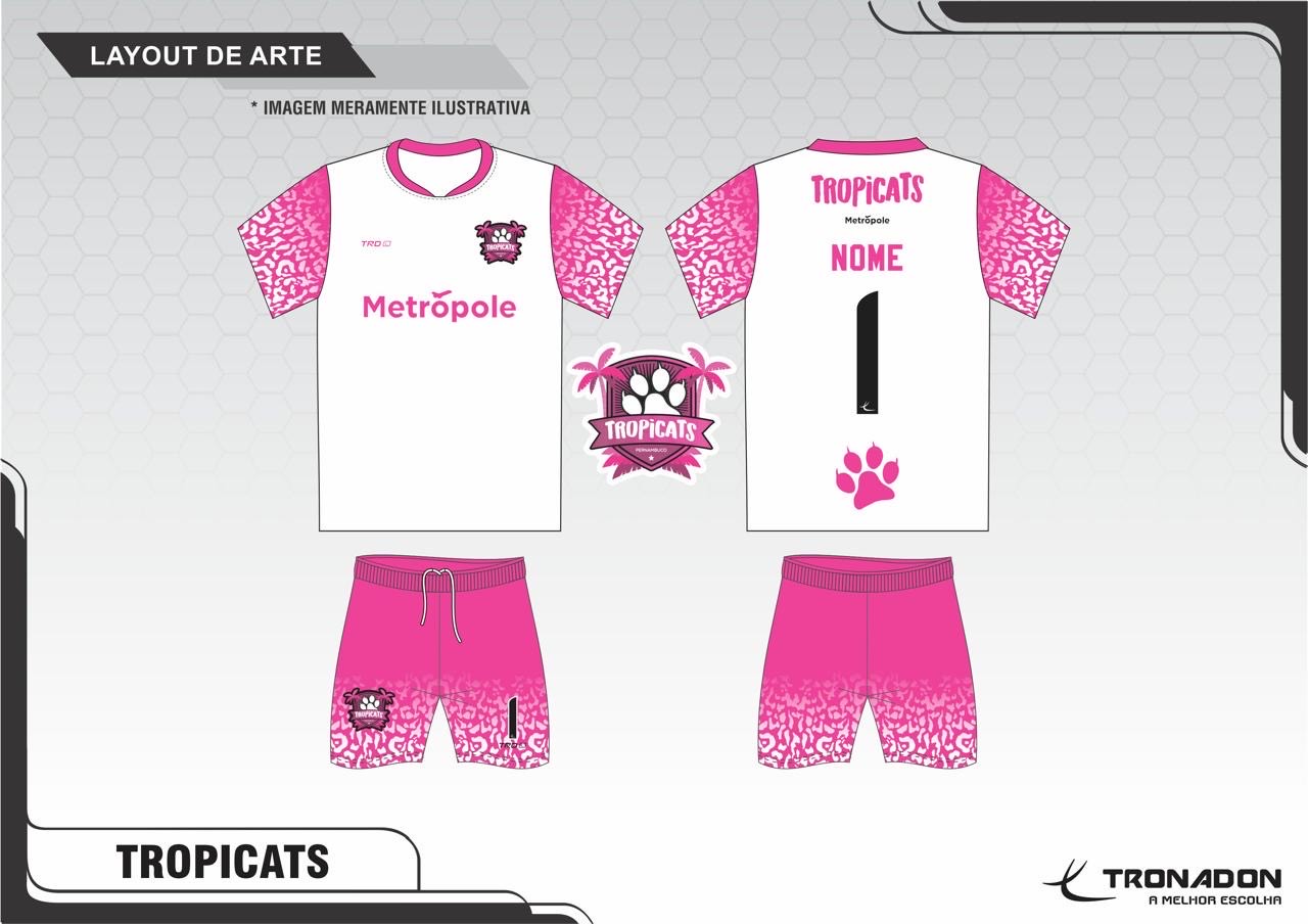 Modelo do uniforme - Branco